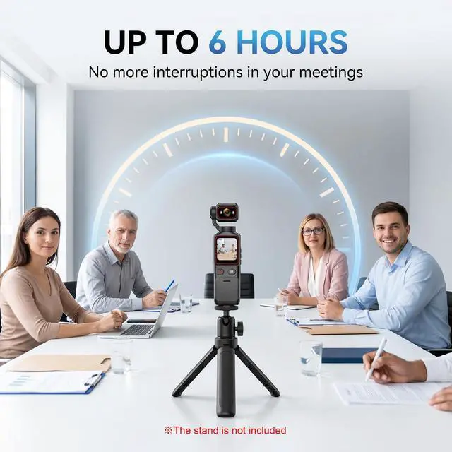 Alt view image 6 of 7 - Vlogging Camera with 180° Rotating Lens, Pocket Body Camera with Audio & Video Recording, Handheld POV Cameras for Travel, Daily Life