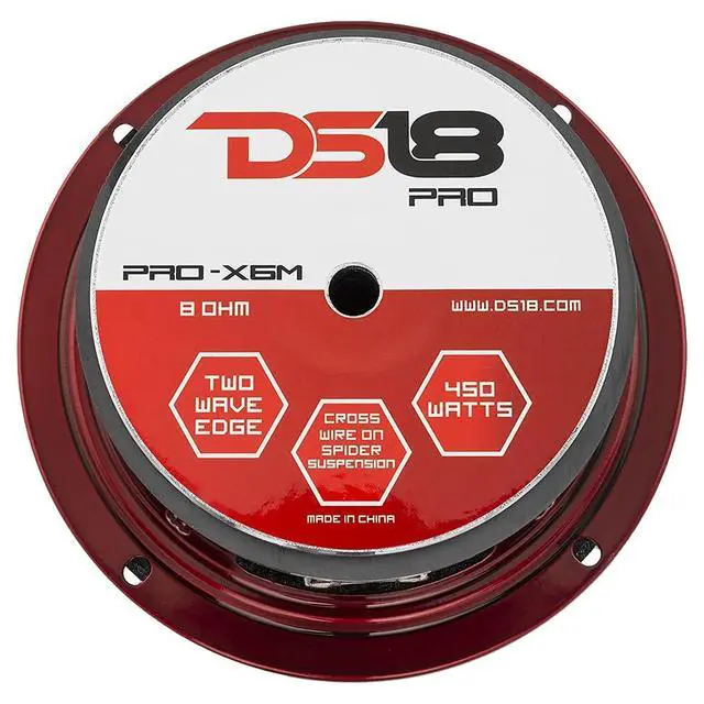 Alt view image 6 of 7 - PROX6M PRO-X 6.5 inch Mid-Range Loudspeaker 450 Watts 8-Ohm (1 Speaker)