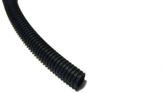 Alt view image 3 of 4 - 1 Inch Split Wire Loom Black 10' Feet 1" Tubing Hose Cover Auto Home Marine