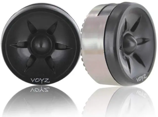 Main image of High Performance Tweeters 1.6" 300 Watts Max Power Output - 4-8 ohm for Car Audio Super High Frequency Silk/Polymer Composite Dome Tweeter Kit (1 Pair)