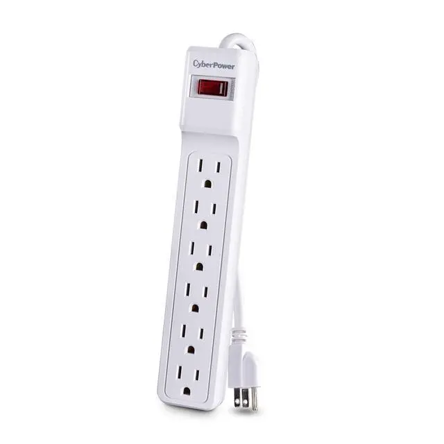 Alt view image 2 of 7 - CSB606W Essential Surge Protector
