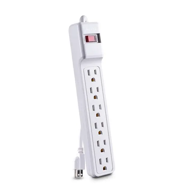 Alt view image 3 of 7 - CSB606W Essential Surge Protector