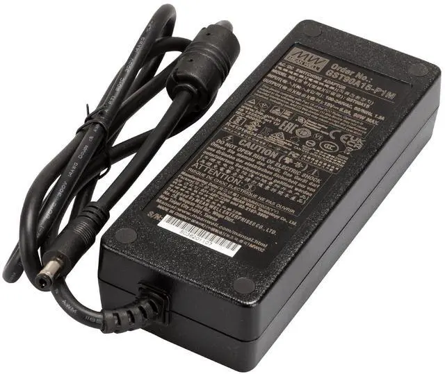Main image of GST90A15-P1M 3-Wire Regulated Switching Table Top Power Supply 2.5mm Plug Level VI, 15 Volt 6 Amp 90 Watt, Black