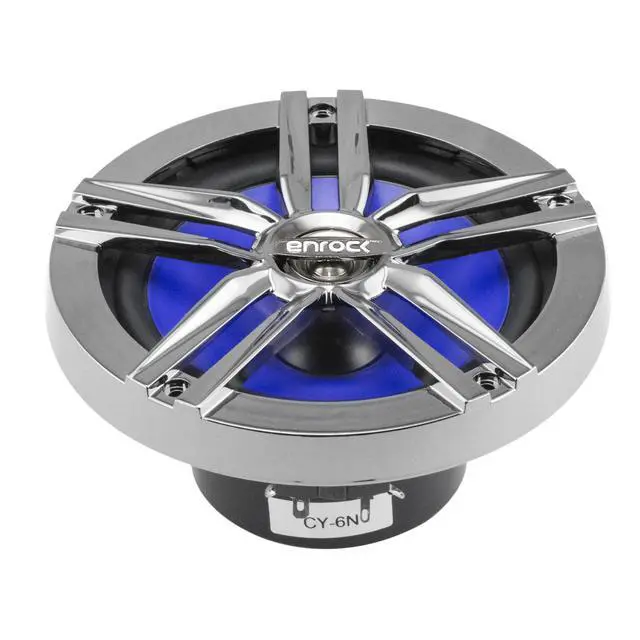 Alt view image 2 of 7 - 6.5" 180 Watt Max 2-Way High-Performance Charcoal Speaker (Pair)