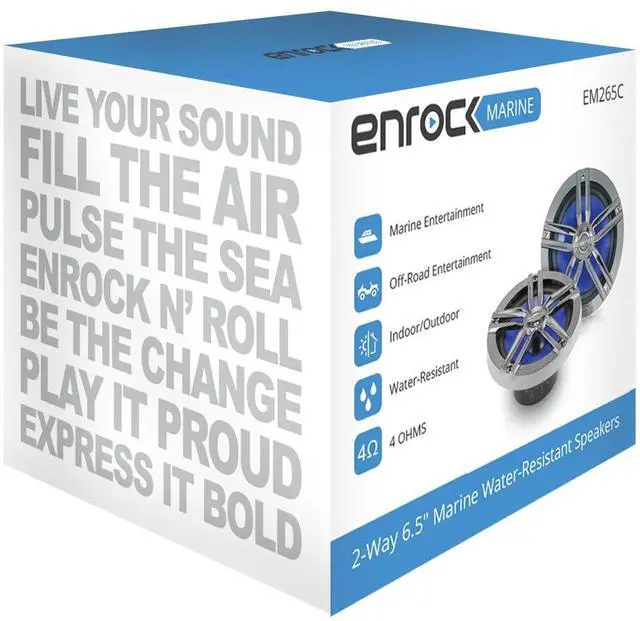 Alt view image 6 of 7 - 6.5" 180 Watt Max 2-Way High-Performance Charcoal Speaker (Pair)