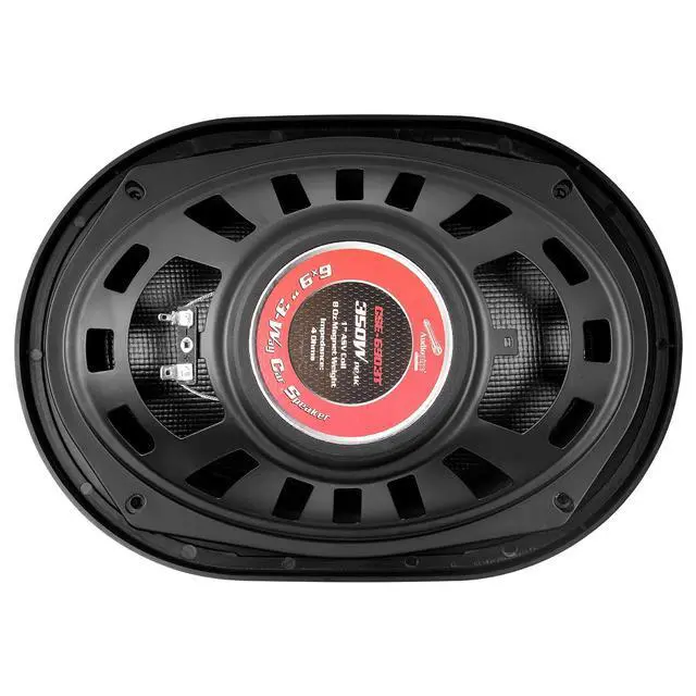 Alt view image 5 of 6 - 6 X9 3-Way Component Car Speaker (CSE-6903T), High Performance, 350W Max Power, 50mm PEI Tweeter, 4 Ohm, 1" ASV Voice Coil, Competition Grade PP Cone (Sold in Pairs)
