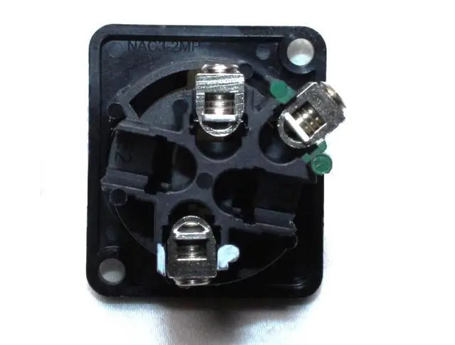 Alt view image 2 of 6 - (2) Two Genuine NEUTRIK NAC3MP-HC PowerCON 250V32A Chassis Connector Power Input w/TORX T8 Screwdriver