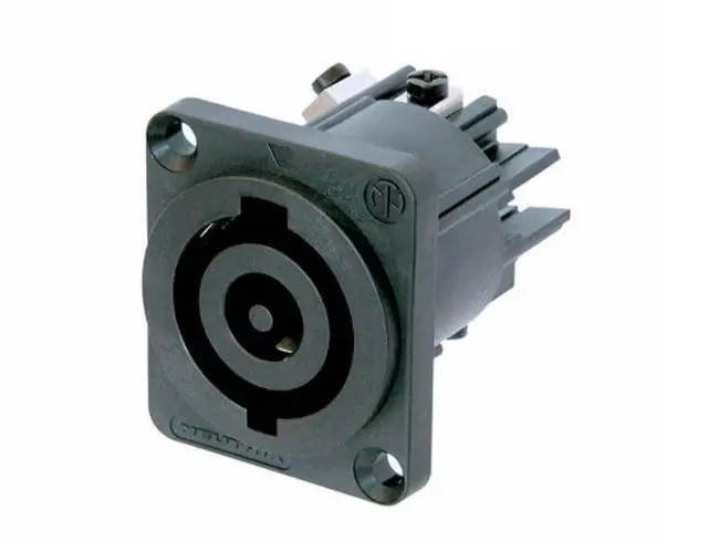 Alt view image 5 of 6 - (2) Two Genuine NEUTRIK NAC3MP-HC PowerCON 250V32A Chassis Connector Power Input w/TORX T8 Screwdriver