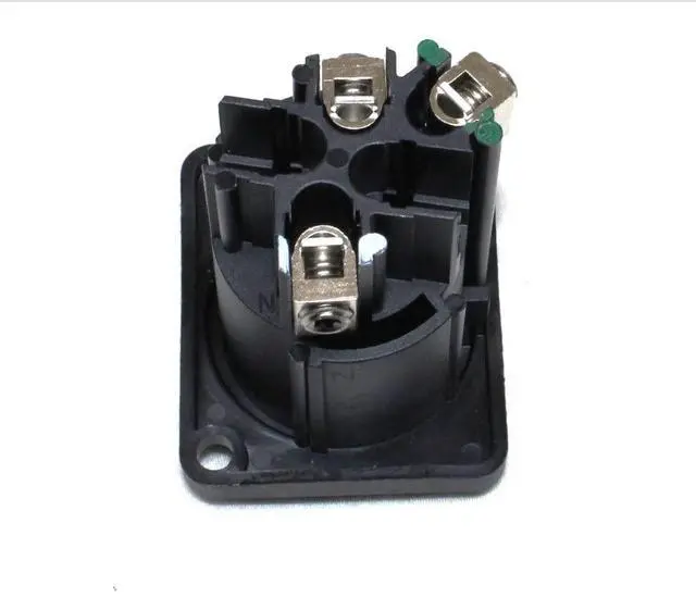 Alt view image 4 of 6 - (2) Two Genuine NEUTRIK NAC3MP-HC PowerCON 250V32A Chassis Connector Power Input w/TORX T8 Screwdriver