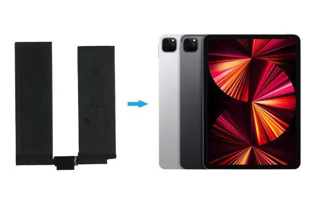 Alt view image 2 of 7 - A2369 Battery for iPad Pro 11" 3rd Gen 2021 A2377 A2460 A2459 A2301