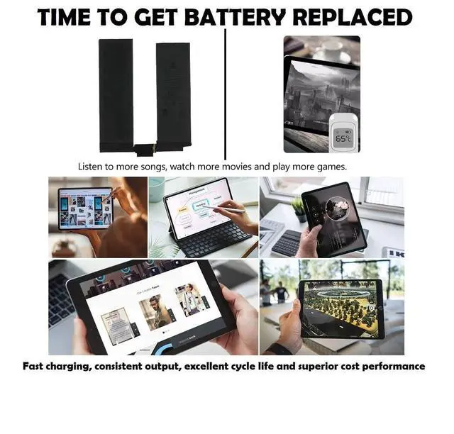 Alt view image 5 of 7 - A2369 Battery for iPad Pro 11" 3rd Gen 2021 A2377 A2460 A2459 A2301