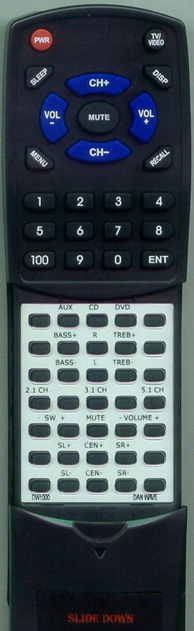 Main image of Replacement Remote Control for DANWAVE DW1000