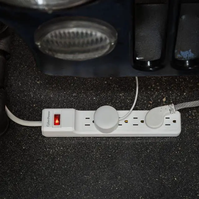 Alt view image 6 of 7 - CSB606W Essential Surge Protector