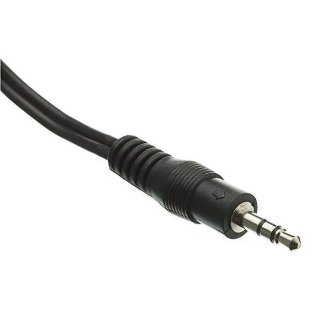 Alt view image 2 of 5 - CNE454707 3.5mm Stereo Male to Dual RCA Male (Right and Left) RCA Audio Cable, 25 Foot - 4-Pack