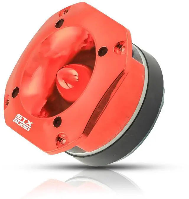 Main image of STXAudio STX-700TW 4.03-Inch Super Tweeter Speaker, 4 Ohm, 1500W Max Power, 105dB Sensitivity, Titanium Diaphragm, CCAW Voice Coil for Pro Car Audio