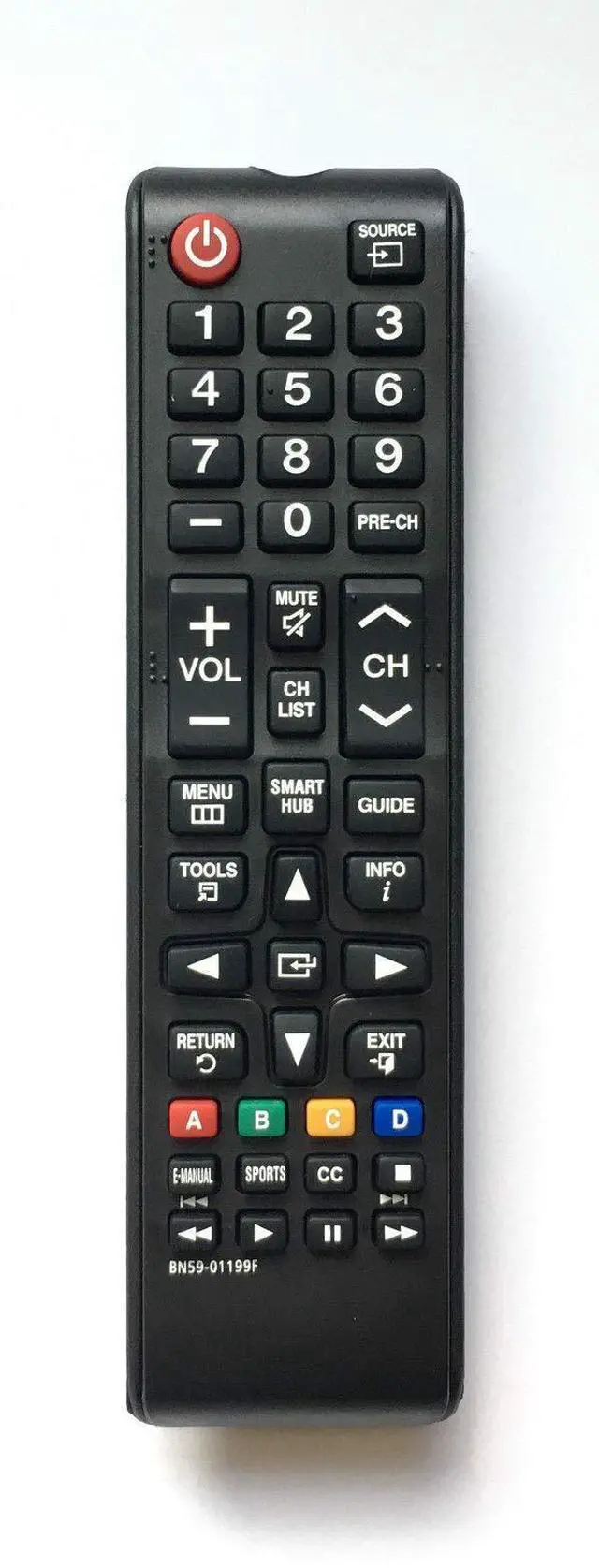 Main image of Remote Control BN59-01199F for Samsung UN75H7150 UN75HU8500 UN75HU8550 | UN78HU9000 LCD LED HDTV Smart TV Replacement