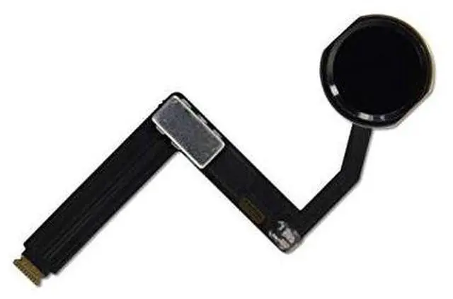 Main image of ePartSolution Replacement Compatible with iPad Pro 9.7" A1673 A1674 A1675 Home Button Module Flex Cable Ribbon Connector Menu Key Black USA