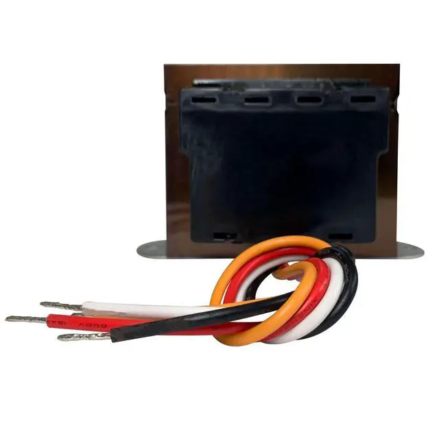 Alt view image 2 of 5 - Appli Parts APTR-754M Transformer 120/208/240/480V to 24 V 75 Va, Multi-Mounted with Fuse Breaker Manual Reset