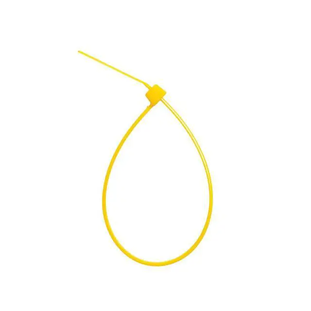 Alt view image 7 of 7 - 8-Inch Hi-Vis Yellow Nylon Multi-Purpose Zip Ties - 75-lb Tensile Strength Cord Management - UL 21S Listed Tie Wraps - Indoor Multi-Purpose (100-Pack)