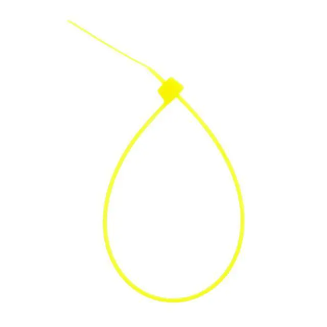 Alt view image 7 of 7 - 8-Inch Fluorescent Yellow Nylon Multi-Purpose Zip Ties - 75-lb Tensile Strength Cord Management - UL 21S Listed Tie Wraps - Indoor Multi-Purpose (100-Pack)