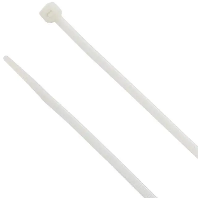 Main image of 8-Inch Natural Multi-Purpose Zip Ties - 75-lb Tensile Strength Cord Management - UL 21S Listed Tie Wraps - Indoor Multi-Purpose (100-Pack)