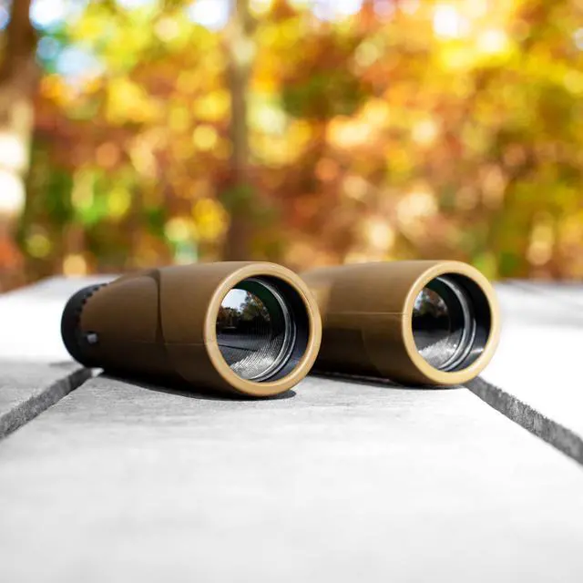 Alt view image 5 of 7 - Stinger 12x32mm Compact and Lightweight Binoculars (HW-232), Olive Green