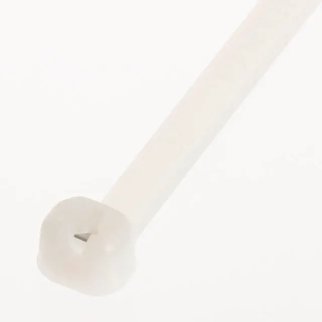 Alt view image 2 of 5 - BT1.5M-M Cable Tie, Metal Barb, Miniature, 6.3" Length, Natural (1,000-Pack)