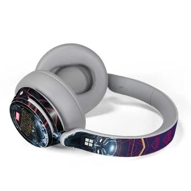 Alt view image 4 of 4 - Decal Audio Skin Compatible with Surface Headphones - Officially Licensed Marvel Black Panther Wakanda Salute Design