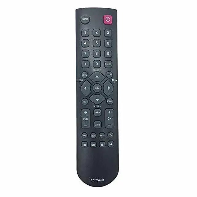 Alt view image 4 of 4 - RC2000N01 Remote Control for TCL LCD LED TV RC2000N02 RC3000N01 RC3000N02