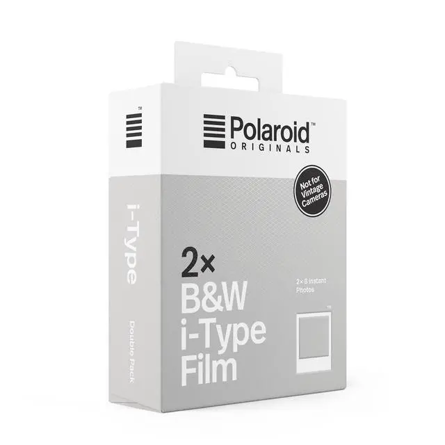 Alt view image 4 of 4 - Originals Instant B&W Film for i-Type - Double Pack, White (4838)