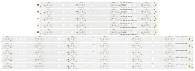 Main image of 5pcs LED Backlight Strips for GJ-2K16-430-D510-V4 LBM420P1001-DM-2 LBM430P1001-AJ-3S LC-43LB481U LC-43LB481C LC-43LB371U LC-43LB371C Philips BDL4330QL BDM4350 BDM4350UC CDE4302 TPT430H3DUY TPT430U3
