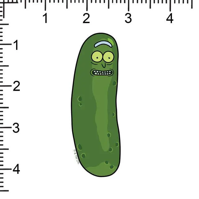 Alt view image 2 of 6 - Rick and Morty Pickle Rick Collection 200 Vinyl Stickers Waterproof Die-Cut