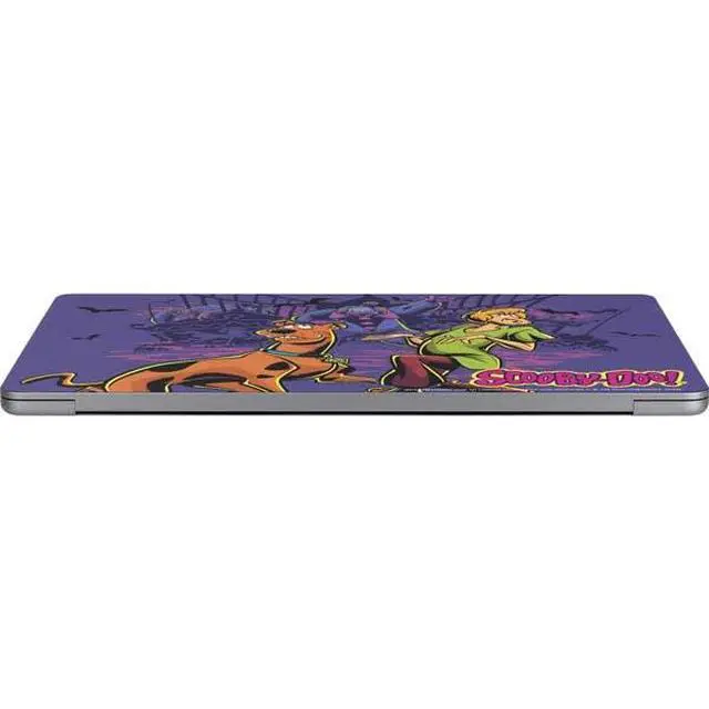 Alt view image 3 of 4 - Decal Laptop Skin Compatible with MacBook Air 13in M4 (2025) - Officially Licensed Scooby-Doo Shaggy and Ghost Clown Design
