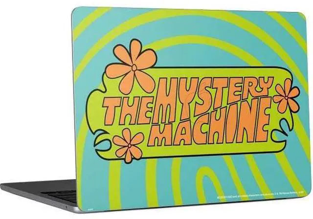 Main image of Decal Laptop Skin Compatible with MacBook Air 13in M4 (2025) - Officially Licensed Scooby Doo The Mystery Machine Design