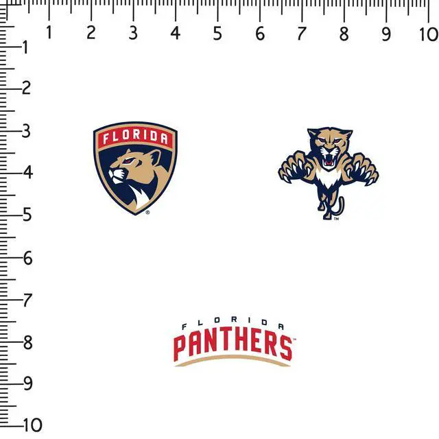 Alt view image 2 of 6 - NHL Florida Panthers Logo 200 Vinyl Stickers Waterproof Die-Cut Decals Car