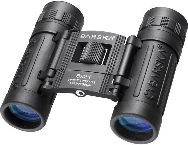 Main image of Lucid View Compact Binoculars Fully Coated Roof Prism, Center Focus, Lightweight Outdoor Binoculars for Bird Watching, Hiking, and Travel