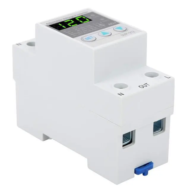 Alt view image 2 of 7 - SVP-912 120VAC 80A Adjustable Self Recovery Under Voltage Protector for Electrical Systems