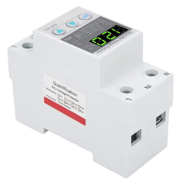 Alt view image 3 of 7 - SVP-912 120VAC 80A Adjustable Self Recovery Under Voltage Protector for Electrical Systems
