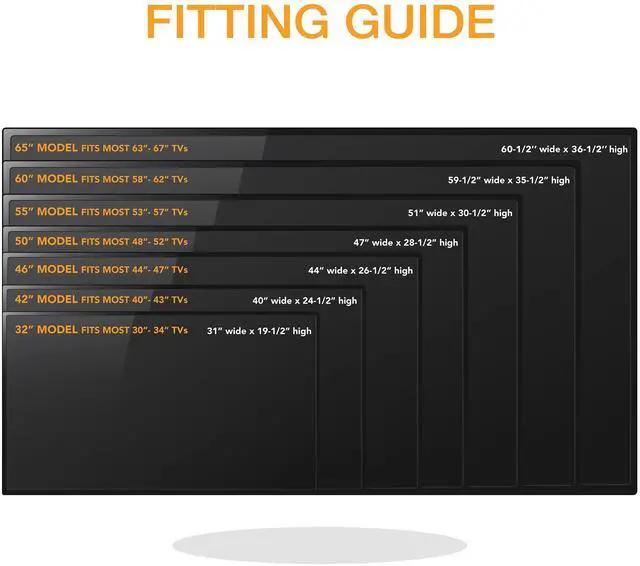 Alt view image 5 of 7 - Outdoor TV Cover - 50" Model For 48" - 52" Flat Screens - Slim Fit - Weatherproof Weather Dust Resistant Television Protector - Black