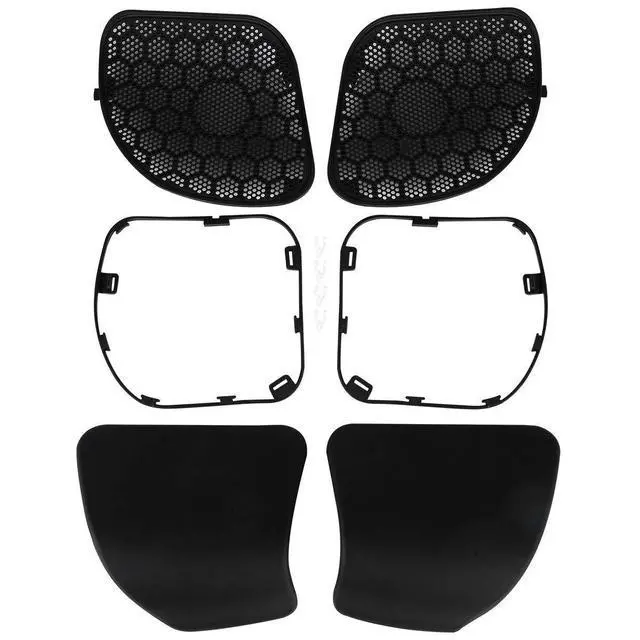 Main image of Fairings Glove Box Doors +Speaker Grilles For Harley Road Glide 2015-2023 FLTRX Ultra FLTRU Special FLTRXS CVO Ultra FLTRUSE Matte black