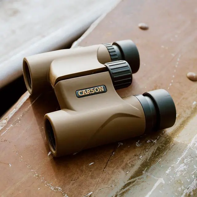 Alt view image 5 of 7 - Stinger 8x22mm Compact and Lightweight Binoculars for Travel, Bird Watching, Nature Viewing, Safari's, Concerts and Sporting Events (HW-822),Olive Green