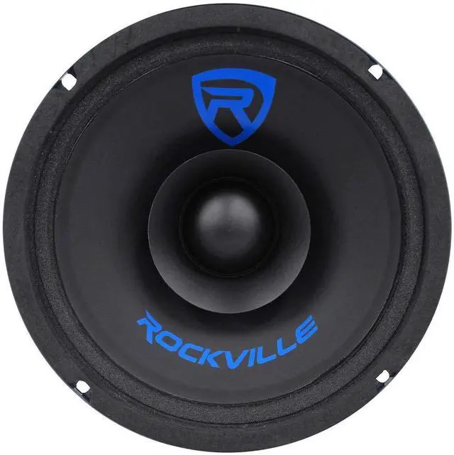 Main image of RM68SP Mid-Range Car Speaker, 6.5, 120W, 8 Ohm, Dual Cone, Kevlar, Foam Suspension, Bullet Phase Plug, CEA Compliant, Perfect for Car Audio