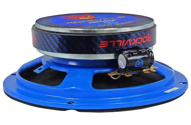 Alt view image 4 of 6 - RM68SP Mid-Range Car Speaker, 6.5, 120W, 8 Ohm, Dual Cone, Kevlar, Foam Suspension, Bullet Phase Plug, CEA Compliant, Perfect for Car Audio