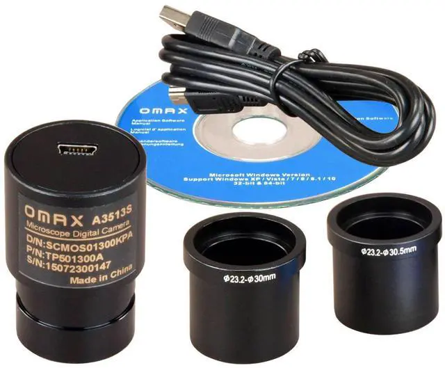 Main image of A3513S 1.3MP USB Digital Microscope Camera Compatible with Windows | 1.3MP CMOS Sensor USB 2.0 Connectivity