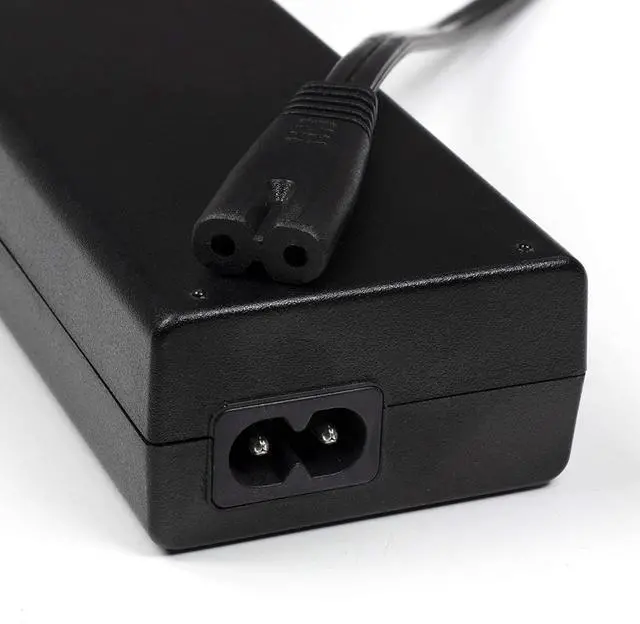 Alt view image 4 of 6 - 6 Feet Figure 8 Non-Polarized (NEMA 1-15P to C7) 2 Prong Power Cord, Compatible with Printers, Smart LEDs, TVs, Play-Stations, Notebook and Laptop Chargers, 18AWG Power Cable, (5 Pack)