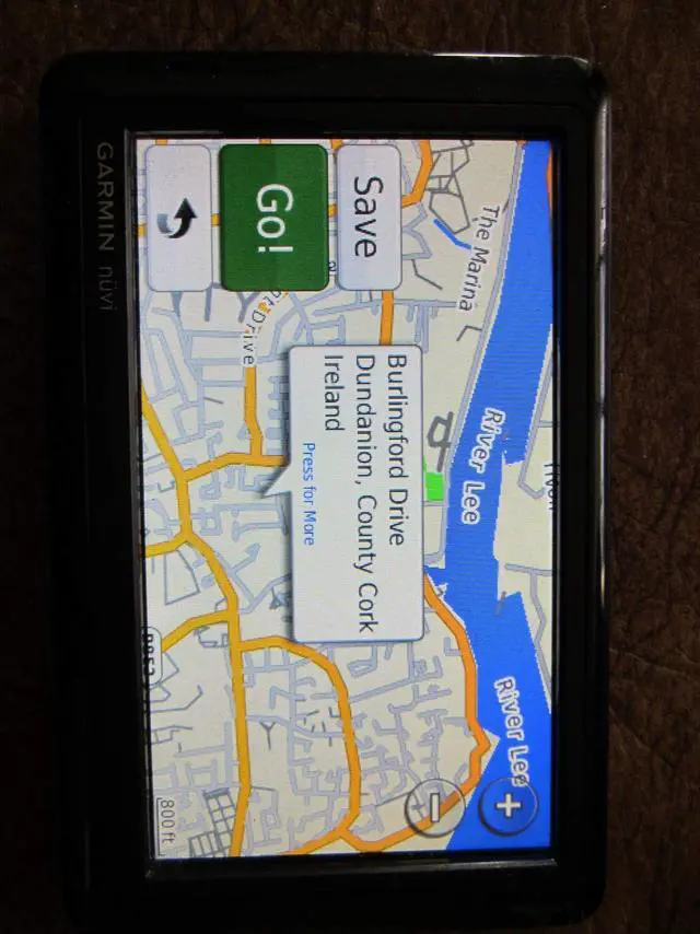 Main image of United Kingdom UK & Ireland GPS Map for Garmin Devices