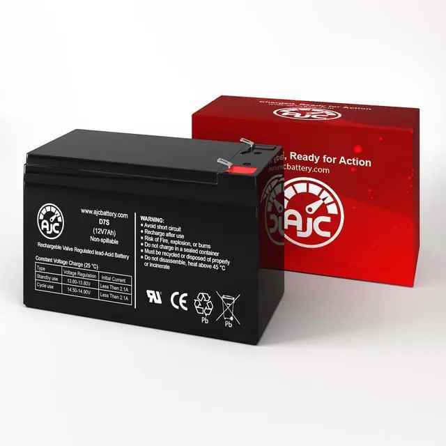 Alt view image 2 of 6 - Battery Compatible with Humminbird 383c Combo Portable 12V 7Ah Fish Finder Battery