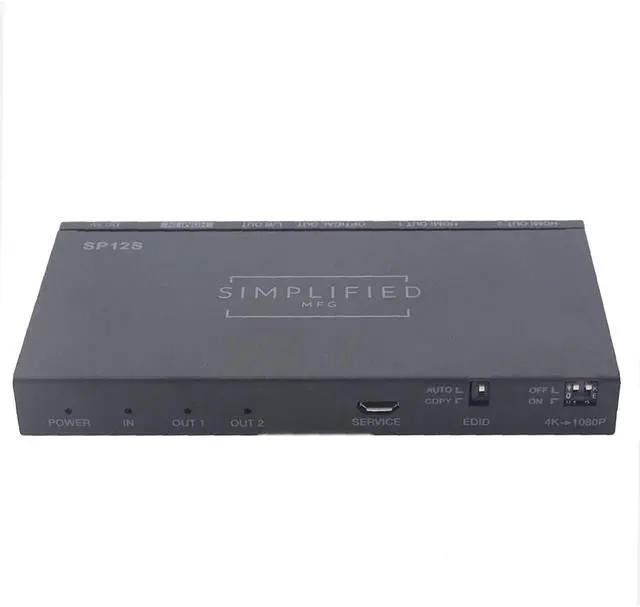 Main image of SP12S HDMI 1 to 2 Splitter with Audio Breakout and Scaling