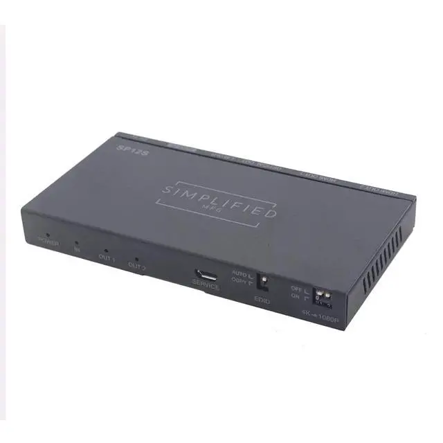 Alt view image 2 of 4 - SP12S HDMI 1 to 2 Splitter with Audio Breakout and Scaling