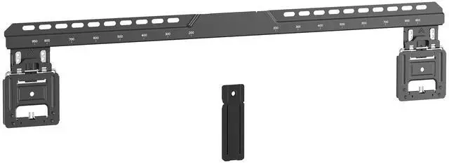 Main image of Ultra-Slim Fixed TV Wall Mount for Large TVs 50100", 0.35" Micro-Gap Low Profile, Fits Flat & Frame TVs 165 lbs, VESA 200x200850x800mm, 16" & 24" Studs, Magnetic Flush Fit